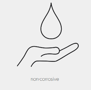 non-corrosive